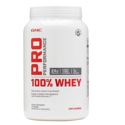  美国GNC100%乳清蛋白粉