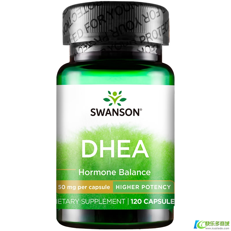 美国Swanson DHEA青春素脱氢表雄酮