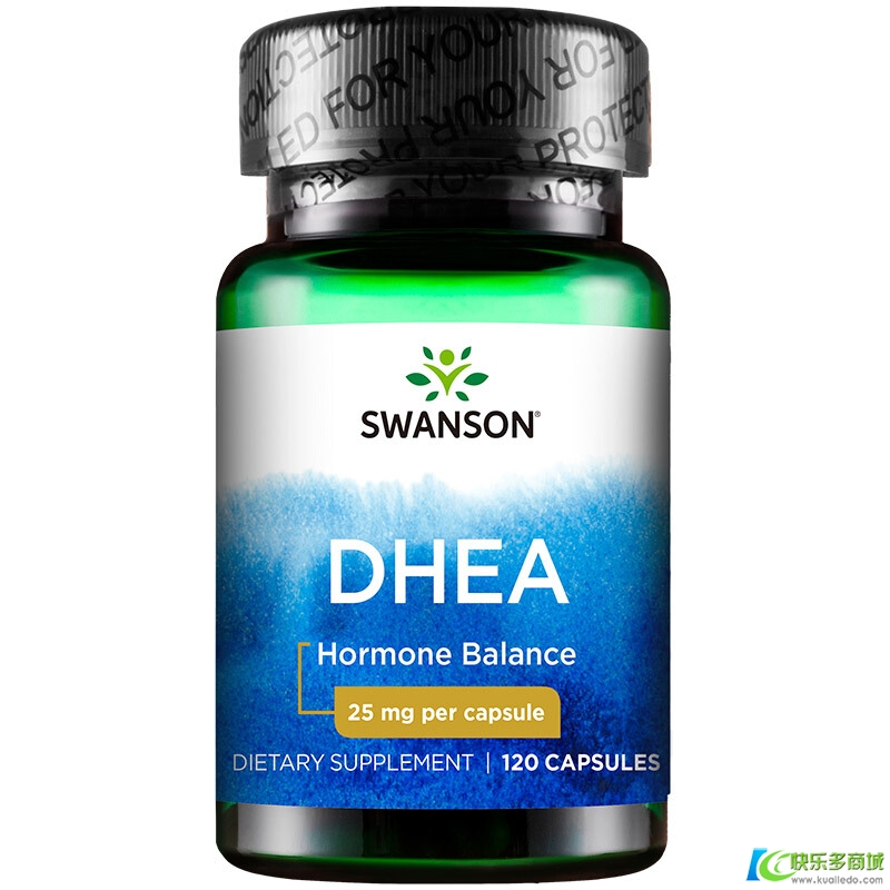 美国Swanson DHEA青春素脱氢表雄酮