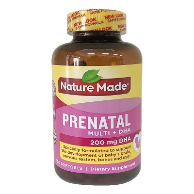 美国NatureMade孕妇维生素含DHA