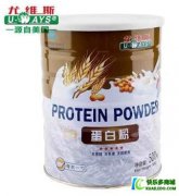 尤维斯蛋白粉是大豆分离蛋白、浓缩乳清蛋白