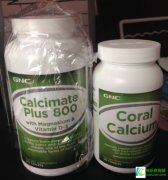 美国GNC珊瑚钙片适合于孕妇和老年人