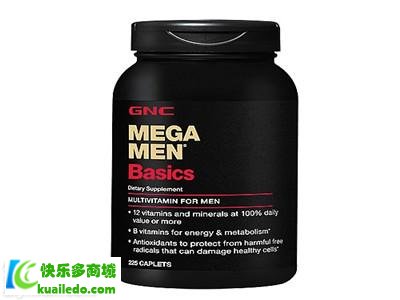 gnc男性复合维生素功效 进步男人身体素养