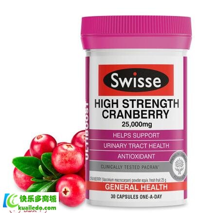 swisse蔓越莓胶囊的功效分析