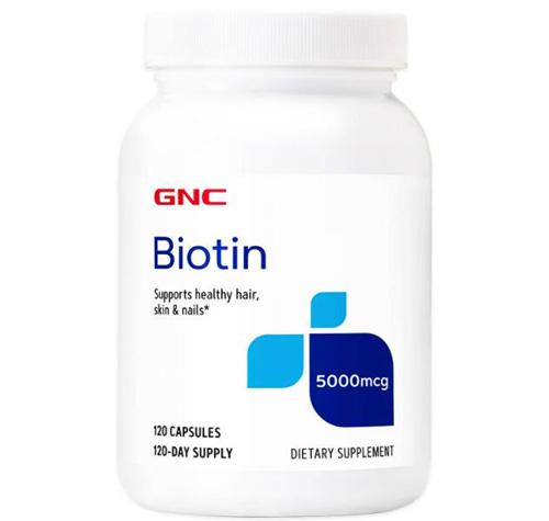 GNC生物素Biotin维生素H对脱发有用吗