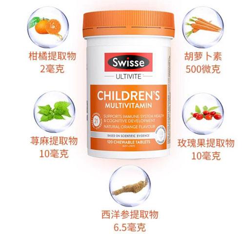 澳洲swisse儿童复合维生素咀嚼片效果怎么样?